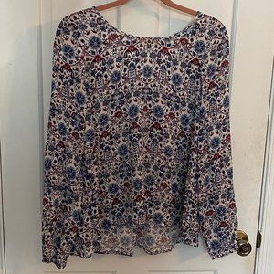 Garage Long Sleeve Floral Top